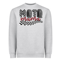 Heather Grey moto mama Heavyweight Sweatshirt - MaliasSmallBusiness