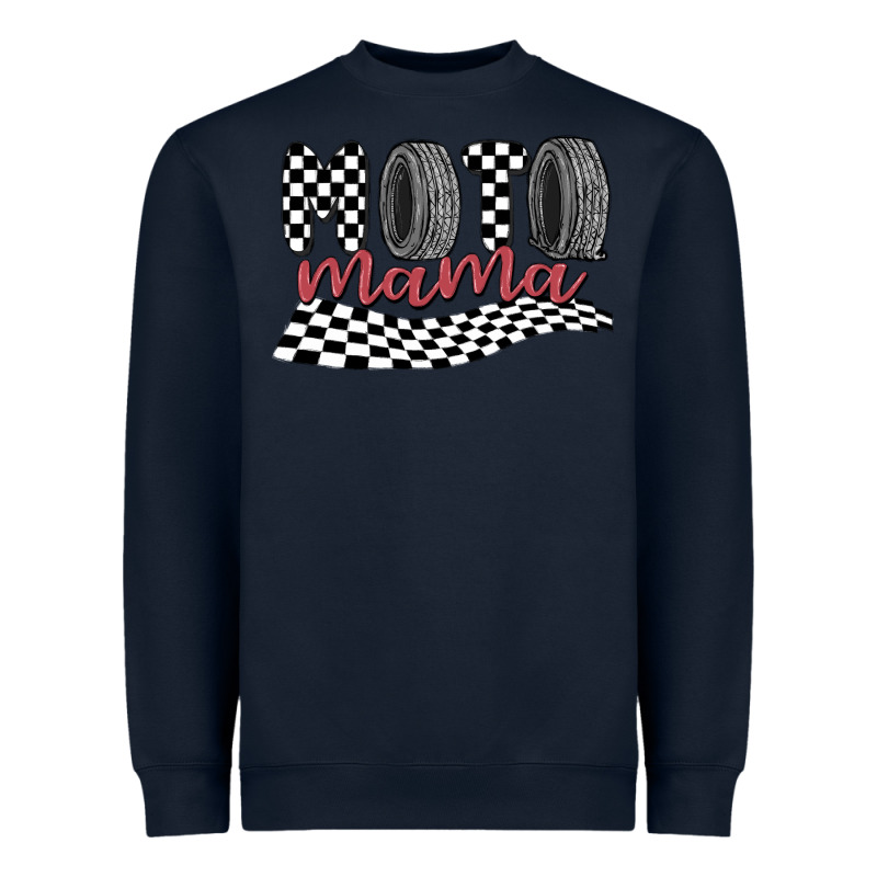 Moto Mama Heavyweight Sweatshirt by MaliasSmallBusiness | Teevron