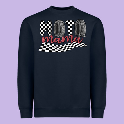Moto Mama Heavyweight Sweatshirt Designed By Maliassmallbusiness