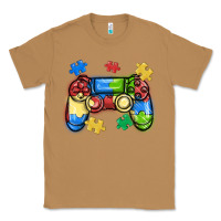 Toasted Coconut autism awareness video game controller Classic Tee - MaliasSmallBusiness