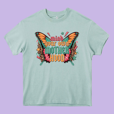 Mind Your Own Motherhood Heavy Core Tee Designed By Zillion Design Studio