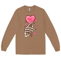 Toasted Coconut skeleton hand with sugar valentines day Long Sleeve Tee - MaliasSmallBusiness