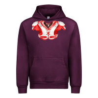 Mauve Wine practice jersey fa element Urban Hoodie - FaDigitalArtStudio