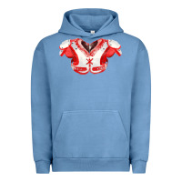 Pigment Pebble Blue practice jersey fa element Urban Hoodie - FaDigitalArtStudio