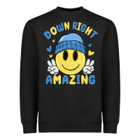 Black down right amazing Heavyweight Sweatshirt - MaliasSmallBusiness