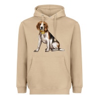 Mushroom beagle with overflow Heavyweight Hoodie - texasbilliewilder