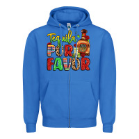True Royal tequila por favor Zipper Hoodie - LillyAllenDesigns