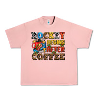 Salmon hockey begins after coffee ado Urban Heavy Tee - AdoDesignShop