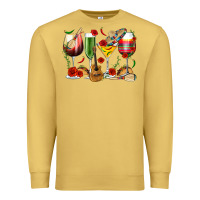 Antique Gold Mexico Wine Glasses Premium Sweatshirt - texasbilliewilder