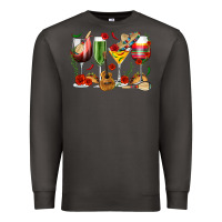 Smoke Mexico Wine Glasses Premium Sweatshirt - texasbilliewilder
