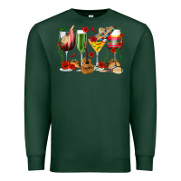 Sports Green Mexico Wine Glasses Premium Sweatshirt - texasbilliewilder