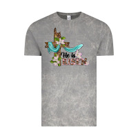 Cloud Rock he is risen cross Vintage Tee - BarkalooDesign