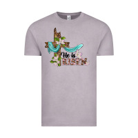 Vintage Zinc he is risen cross Vintage Tee - BarkalooDesign
