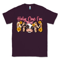 Plum holy cow i'm mom Classic Tee - MaliasSmallBusiness