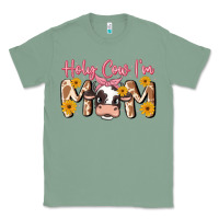 Sage holy cow i'm mom Classic Tee - MaliasSmallBusiness