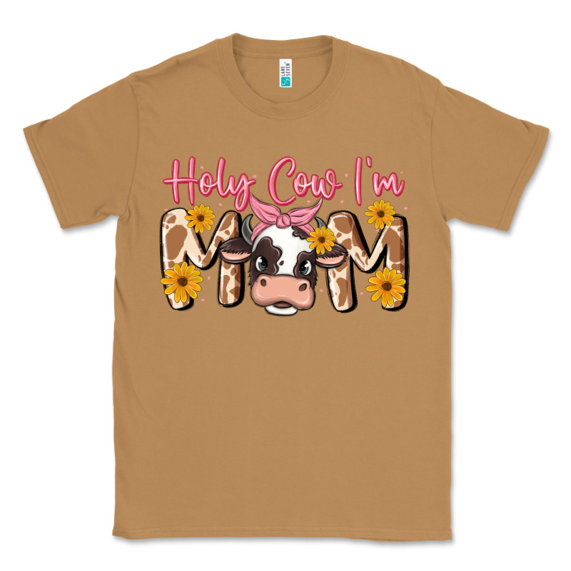Holy Cow I'm Mom Classic Tee by MaliasSmallBusiness | Teevron
