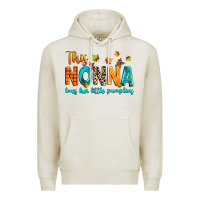 Oatmeal Heather This nonna loves her little pumpkins Premium Hoodie - texasbilliewilder