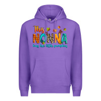 Purple This nonna loves her little pumpkins Premium Hoodie - texasbilliewilder