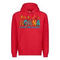 Red This nonna loves her little pumpkins Premium Hoodie - texasbilliewilder