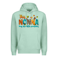 Seafoam This nonna loves her little pumpkins Premium Hoodie - texasbilliewilder