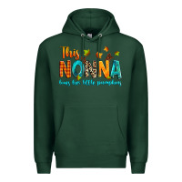 Sports Green This nonna loves her little pumpkins Premium Hoodie - texasbilliewilder