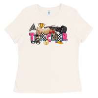 Bone race teacher Ladies Tee - Zillion Design Studio