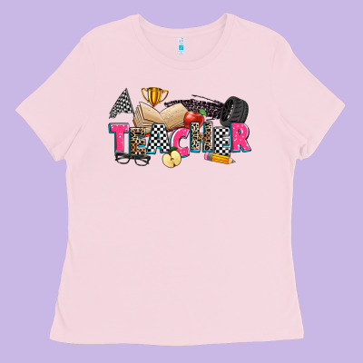 Race Teacher Ladies Tee Designed By Zillion Design Studio