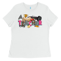 White race teacher Ladies Tee - Zillion Design Studio