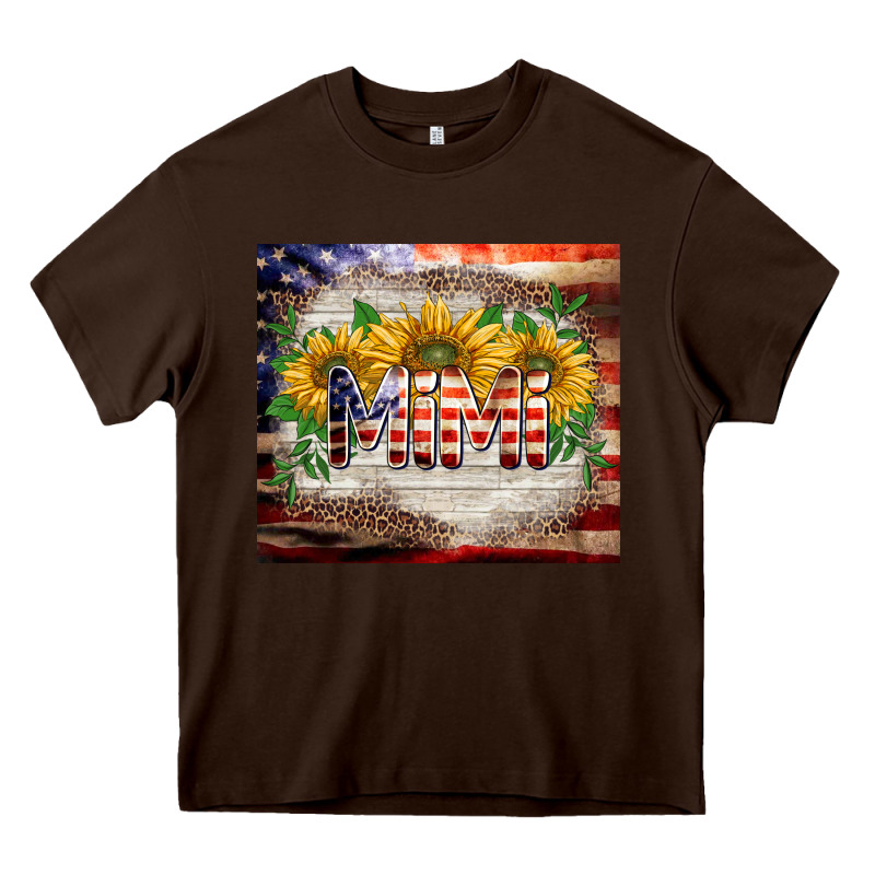 Patriotic Mimi Tumbler Heavy Core Tee by BarkalooDesign | Teevron