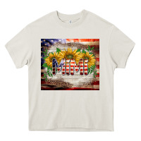 Cream patriotic mimi tumbler Heavy Core Tee - BarkalooDesign
