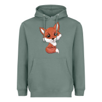 Sage fox Heavyweight Hoodie - texasbilliewilder