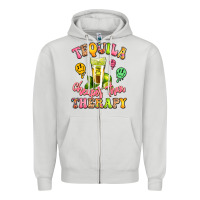 Dove Grey tequila cheaper than therapy Zipper Hoodie - LillyAllenDesigns