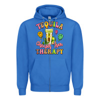 True Royal tequila cheaper than therapy Zipper Hoodie - LillyAllenDesigns
