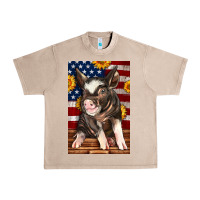 French Oak Western American Pig Urban Heavy Tee - LillyAllenDesigns