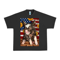 Pigment Black Western American Pig Urban Heavy Tee - LillyAllenDesigns
