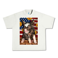Pistachio Western American Pig Urban Heavy Tee - LillyAllenDesigns