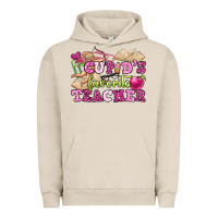 Pigment French Oak cupid's favorite teacher Urban Hoodie - OliviaCreatesArt