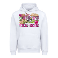 White cupid's favorite teacher Urban Hoodie - OliviaCreatesArt