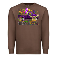 Chestnut Happy Mardi Carnival with truck Premium Sweatshirt - NancyCooperArtShop