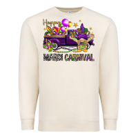 Sandshell Happy Mardi Carnival with truck Premium Sweatshirt - NancyCooperArtShop