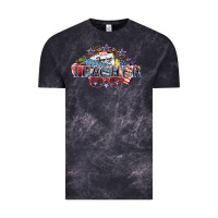 Cloud Black american teacher Vintage Tee - NancyCooperArtShop