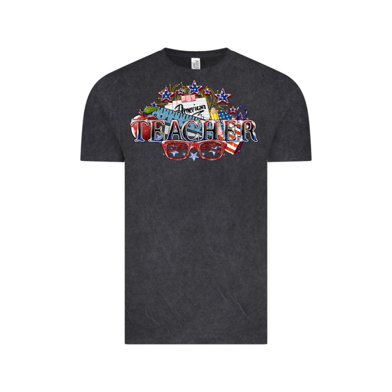 American Teacher Vintage Tee by NancyCooperArtShop | Teevron