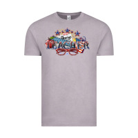 Vintage Zinc american teacher Vintage Tee - NancyCooperArtShop