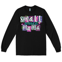 Black small business mama Long Sleeve Tee - MaliasSmallBusiness