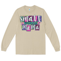 Mushroom small business mama Long Sleeve Tee - MaliasSmallBusiness
