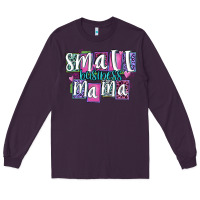 Plum small business mama Long Sleeve Tee - MaliasSmallBusiness
