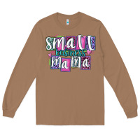 Toasted Coconut small business mama Long Sleeve Tee - MaliasSmallBusiness