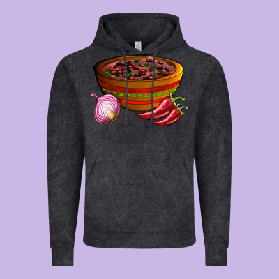 Chilli Con Carne Vintage Hoodie Designed By Adodesignshop