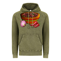 Vintage Olive chilli con carne Vintage Hoodie - AdoDesignShop