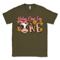 Army Green holy cow i'm one Classic Tee - MaliasSmallBusiness